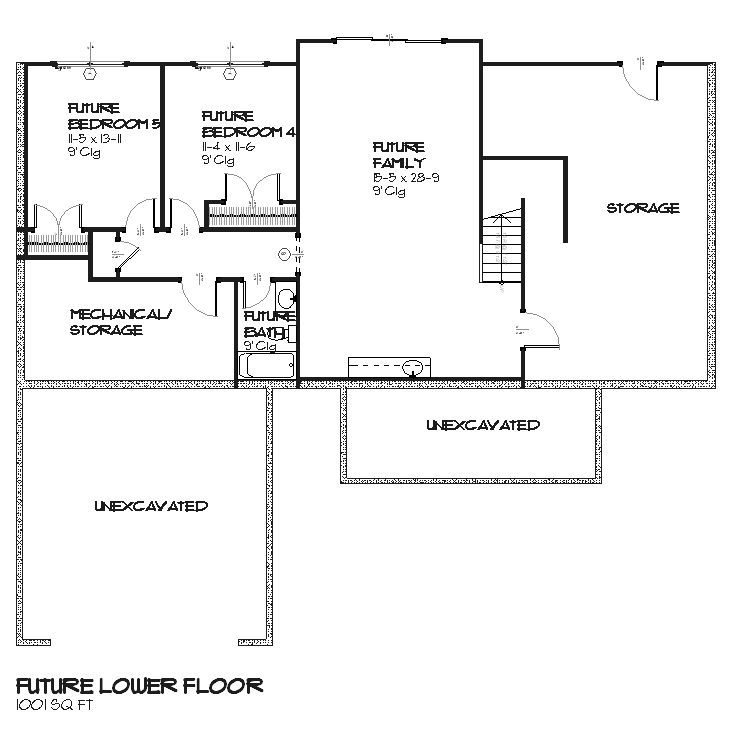 Basement Floor Plan