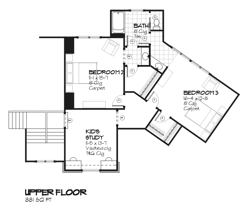 Floor Plan Upper Level