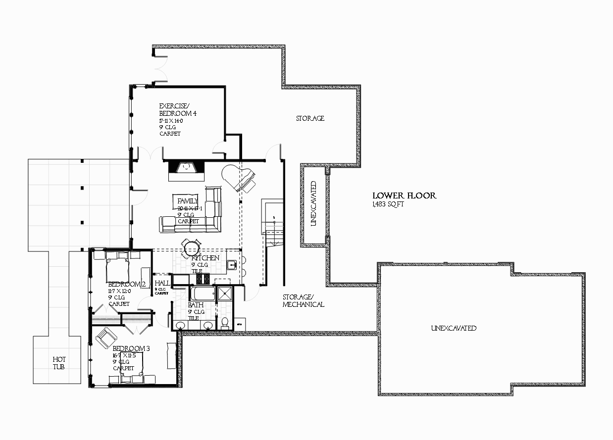 Floor Plan Basement