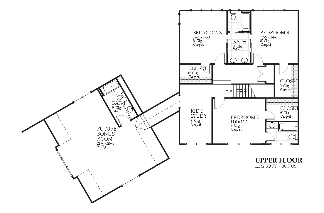Floor Plan Upper Level