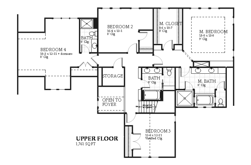 Floor Plan Upper Level