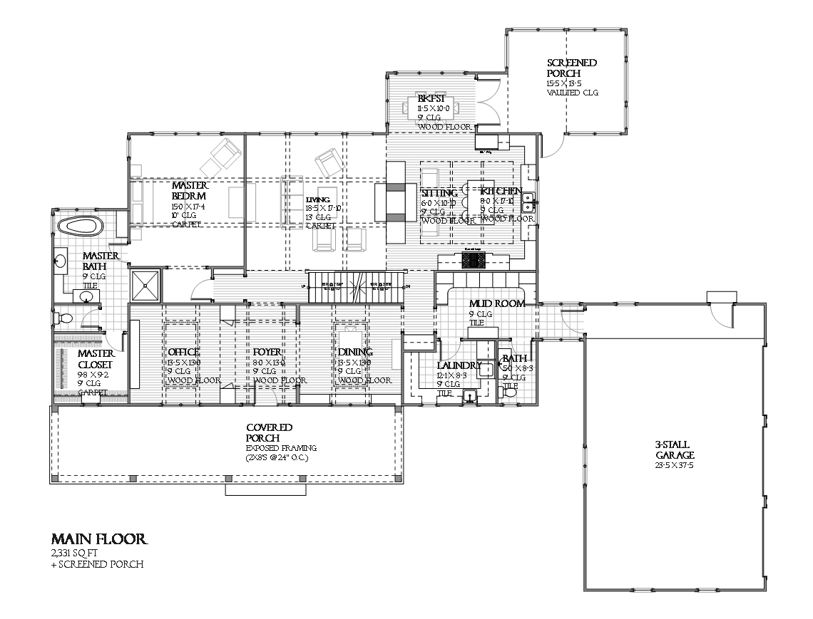 Floor Plan Main Level