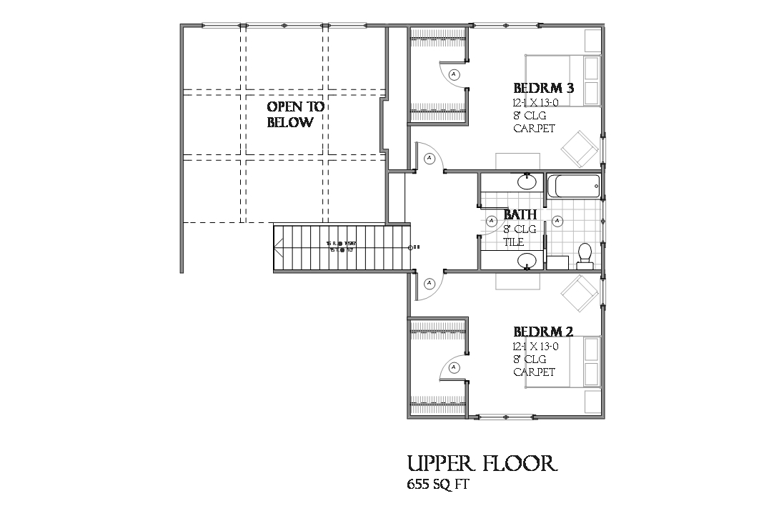 Floor Plan Upper Level