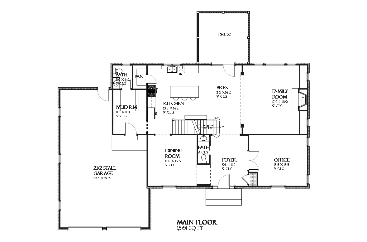 Floor Plan Main Level