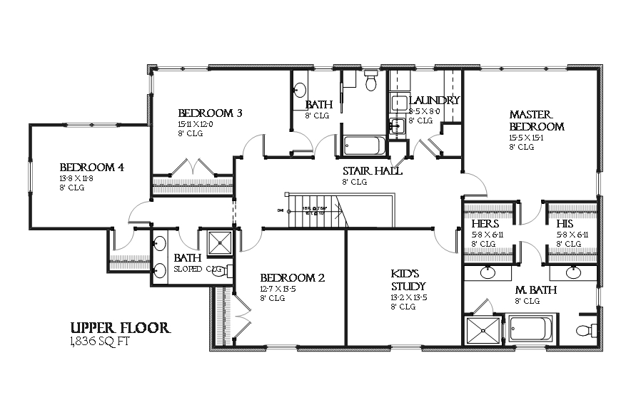 Floor Plan Upper Level