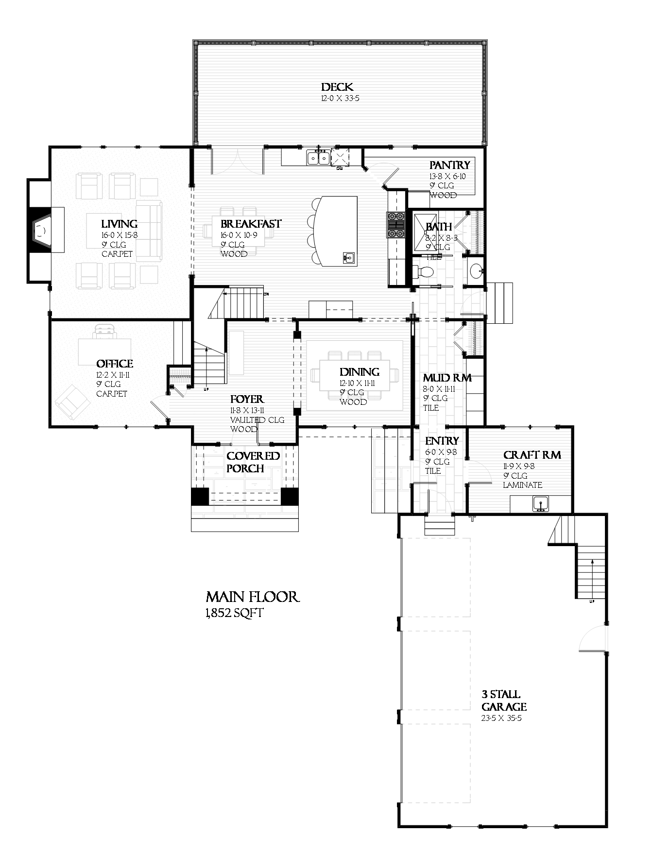 Floor Plan Main Level
