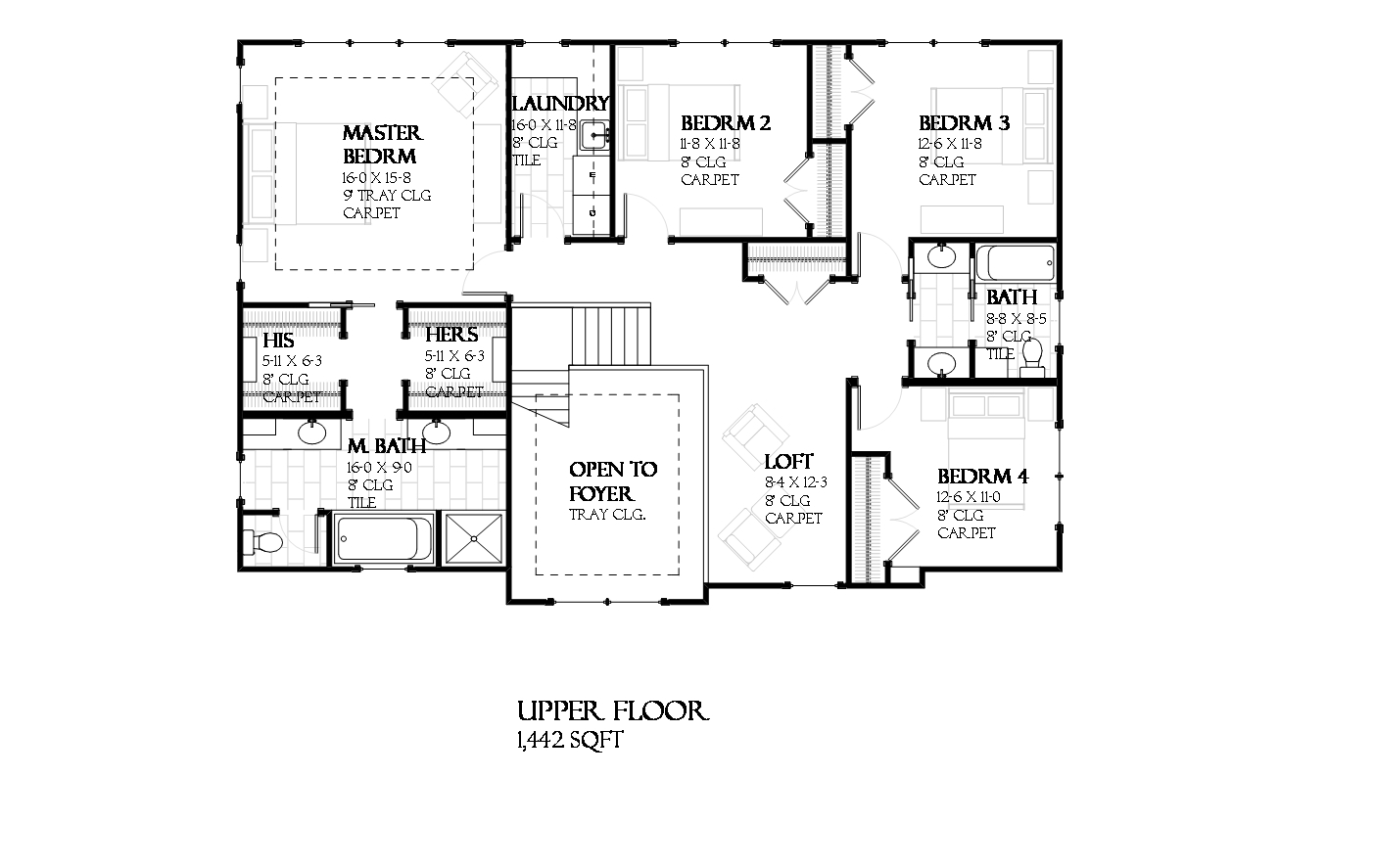 Floor Plan Upper Level