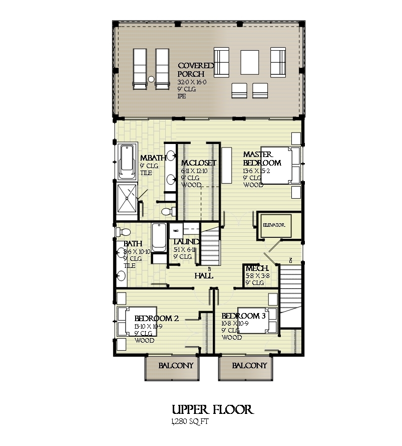 Floor Plan Upper Level