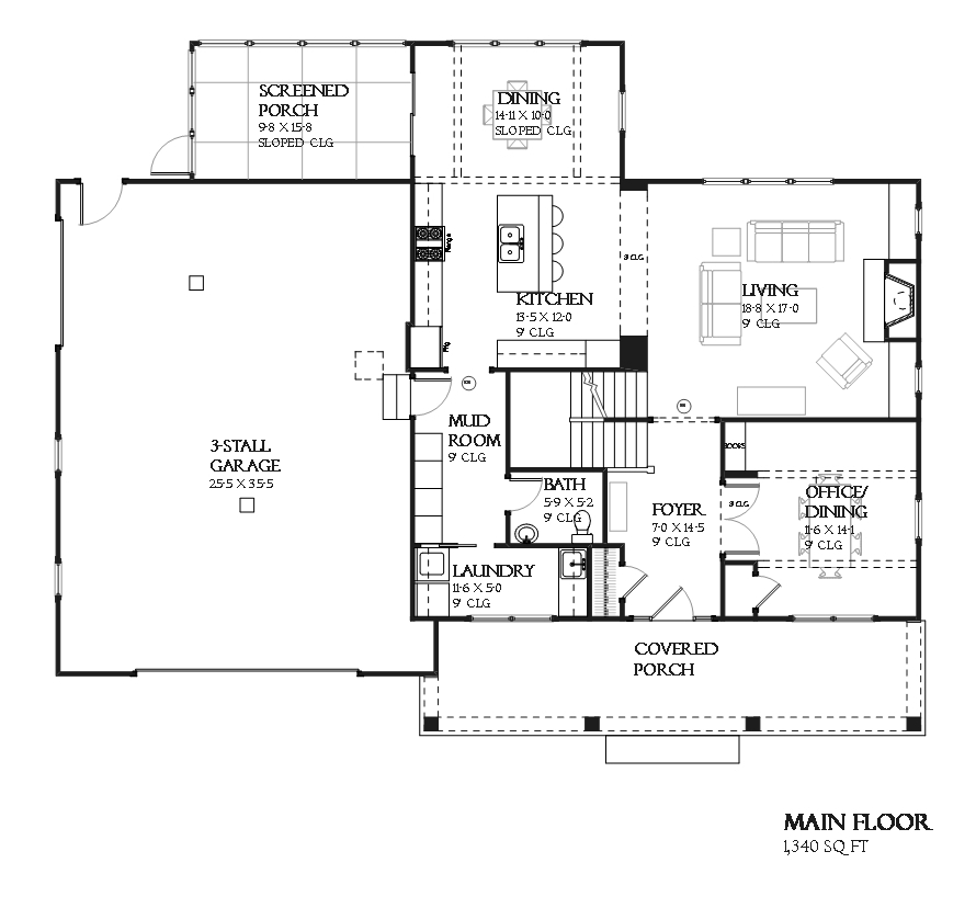 Floor Plan Main Level