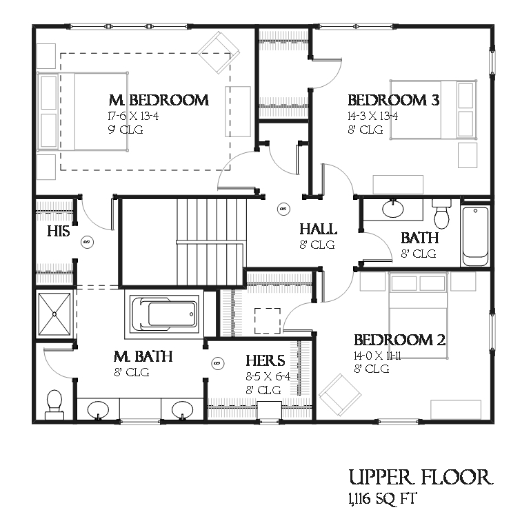 Floor Plan Upper Level