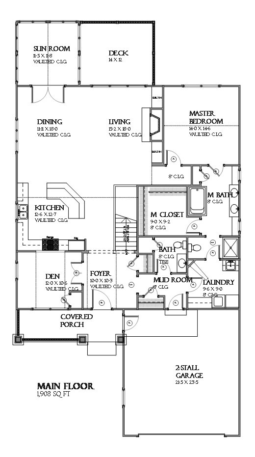 Floor Plan Main Level