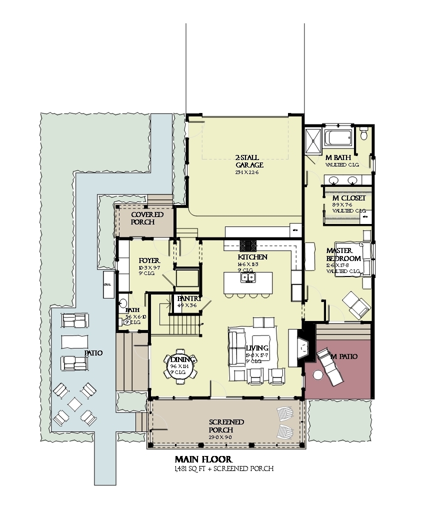 Floor Plan Main Level
