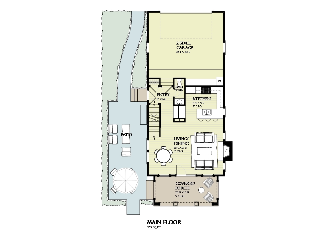 Floor Plan Main Level