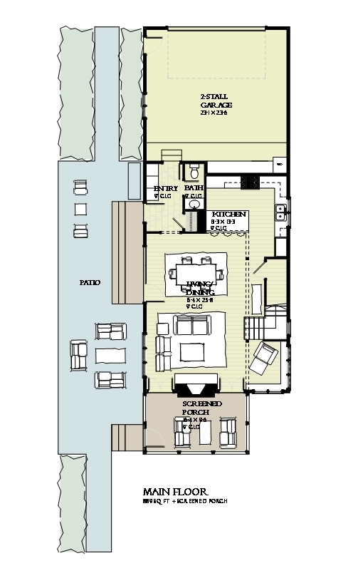 Floor Plan Main Level