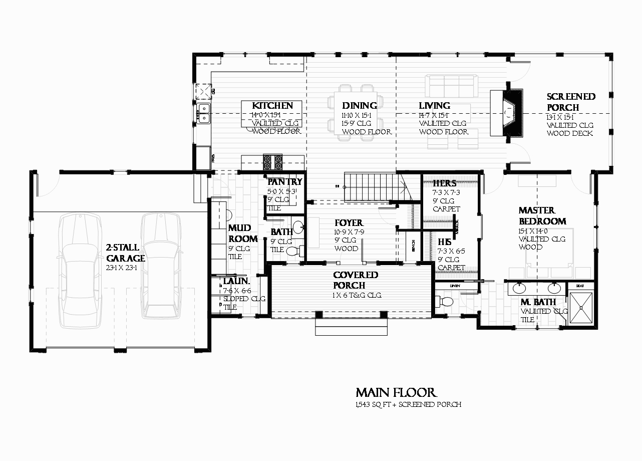 Floor Plan Main Level
