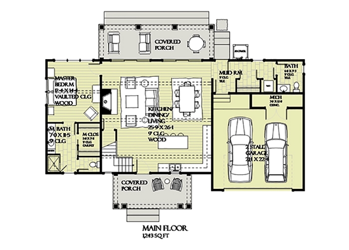 Floor Plan Main Level