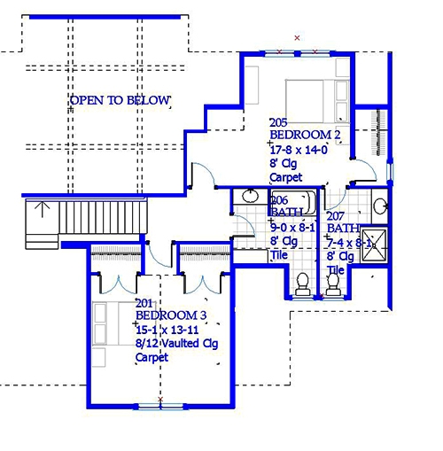 Floor Plan Upper Level