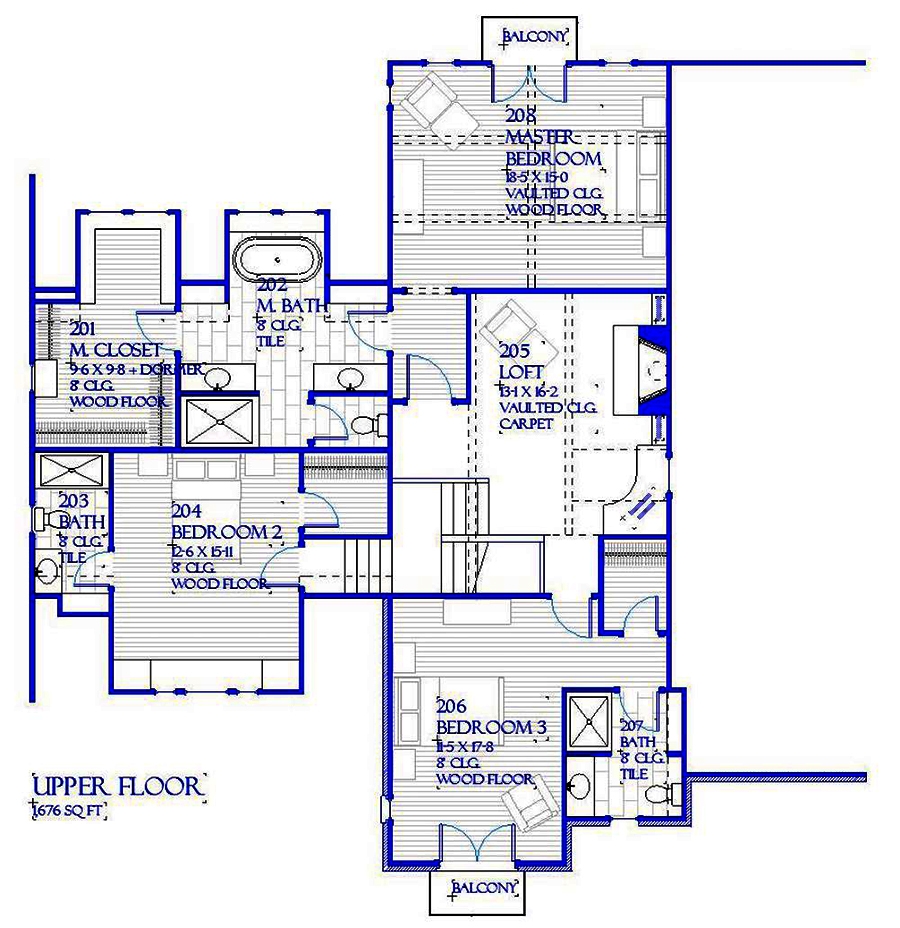 Floor Plan Upper Level