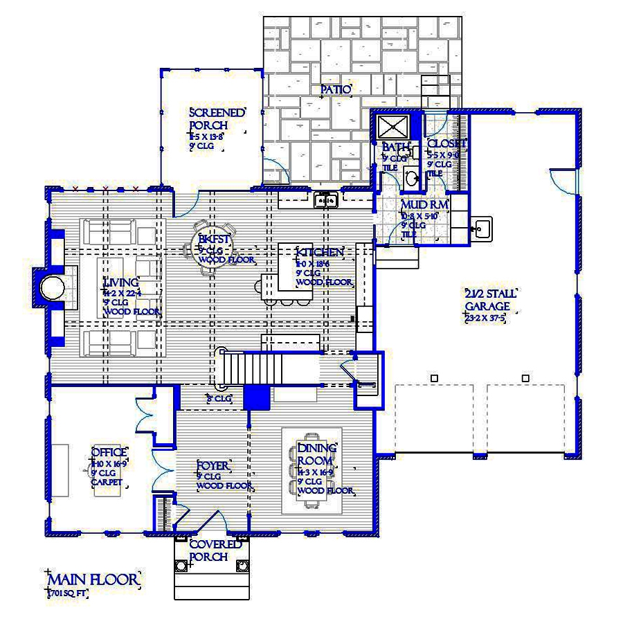Floor Plan Main Level