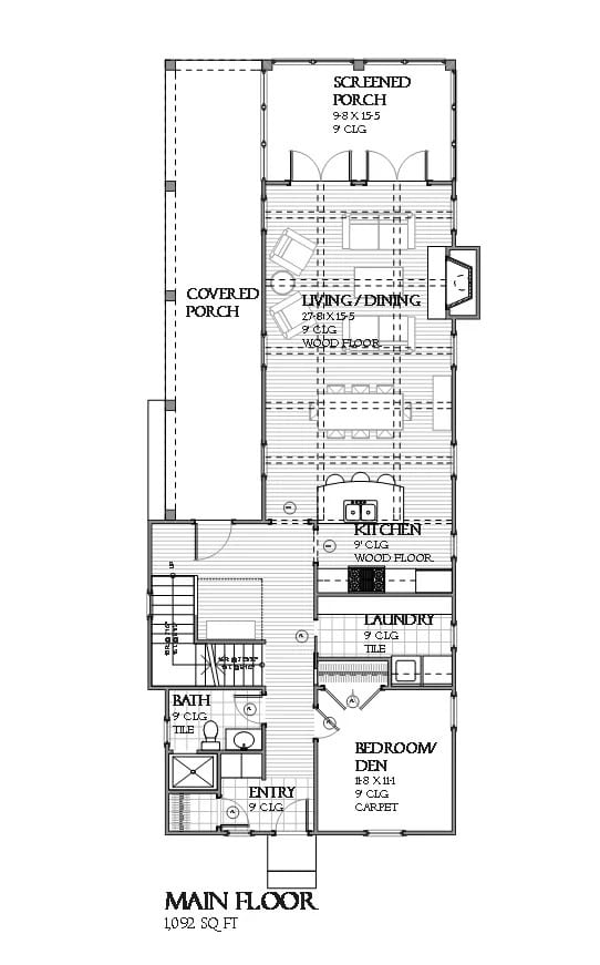 Floor Plan First Story