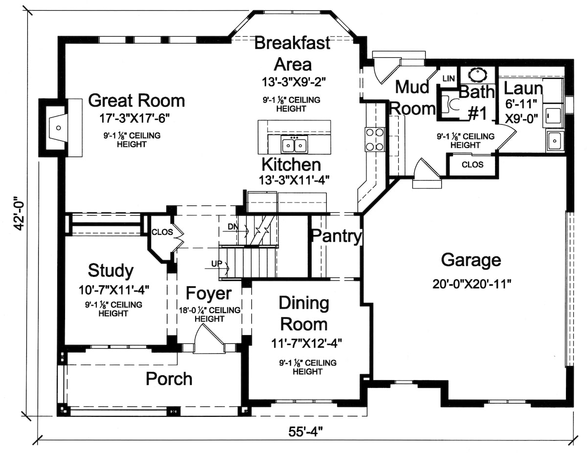 Floor Plan Main Level