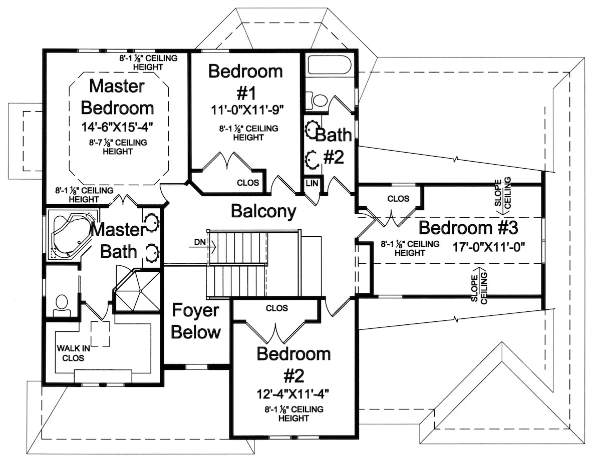 Floor Plan Upper Level