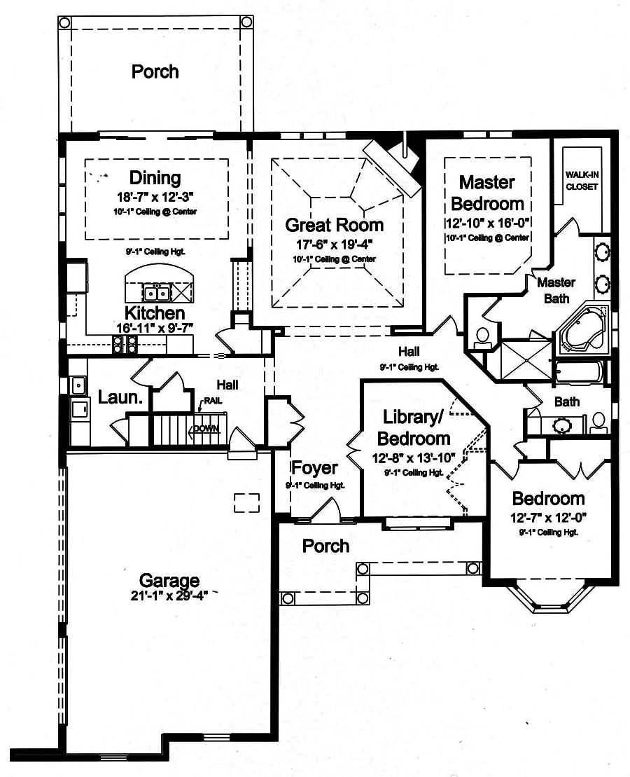Floor Plan Main Level