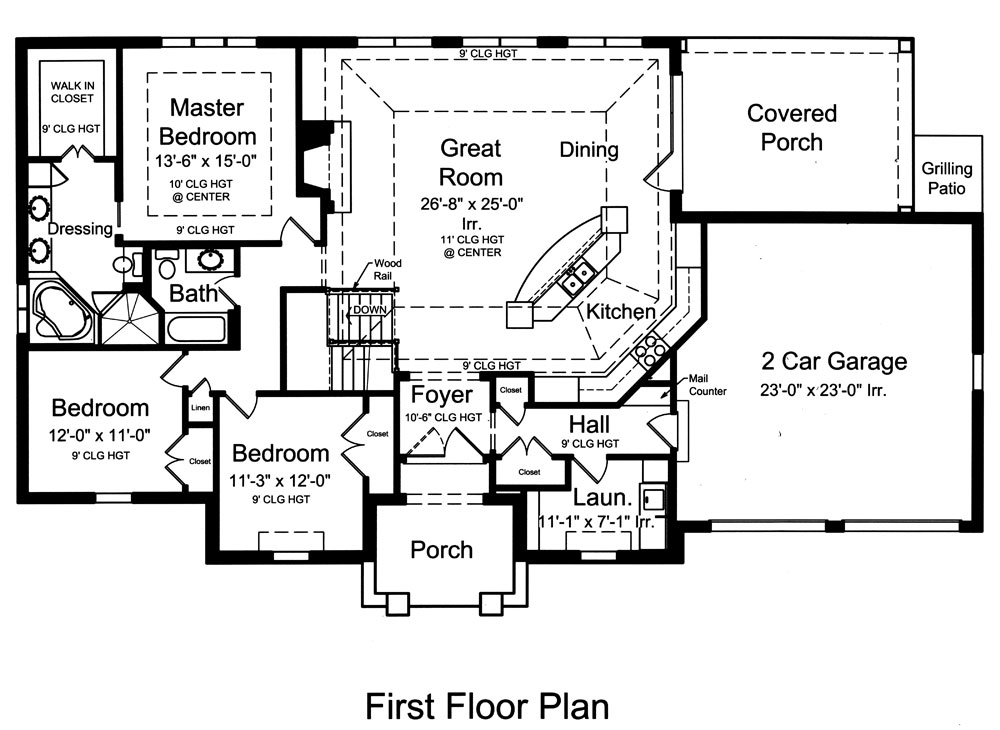Floor Plan Main Level