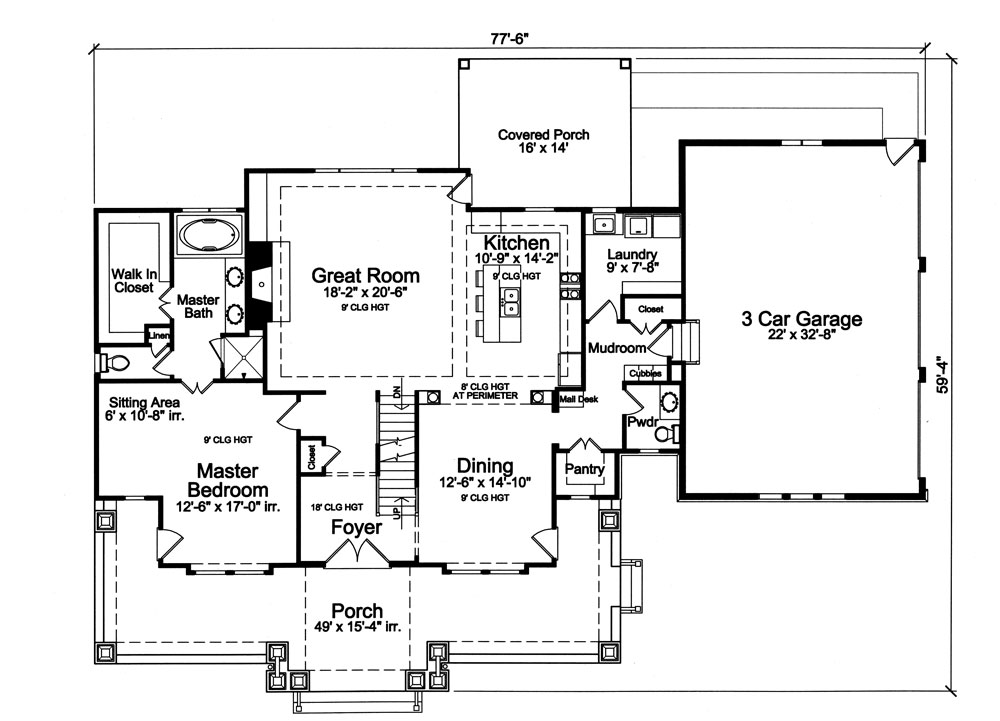 Floor Plan Main Level