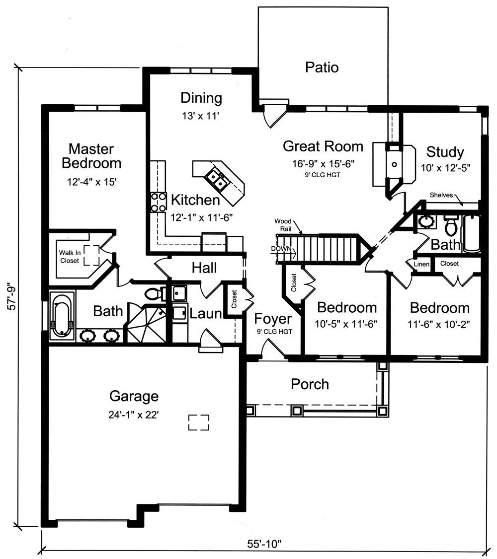 Floor Plan Main Level