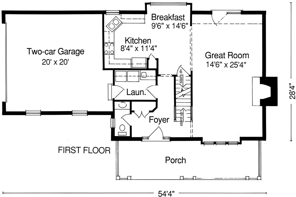 Floor Plan Main Level