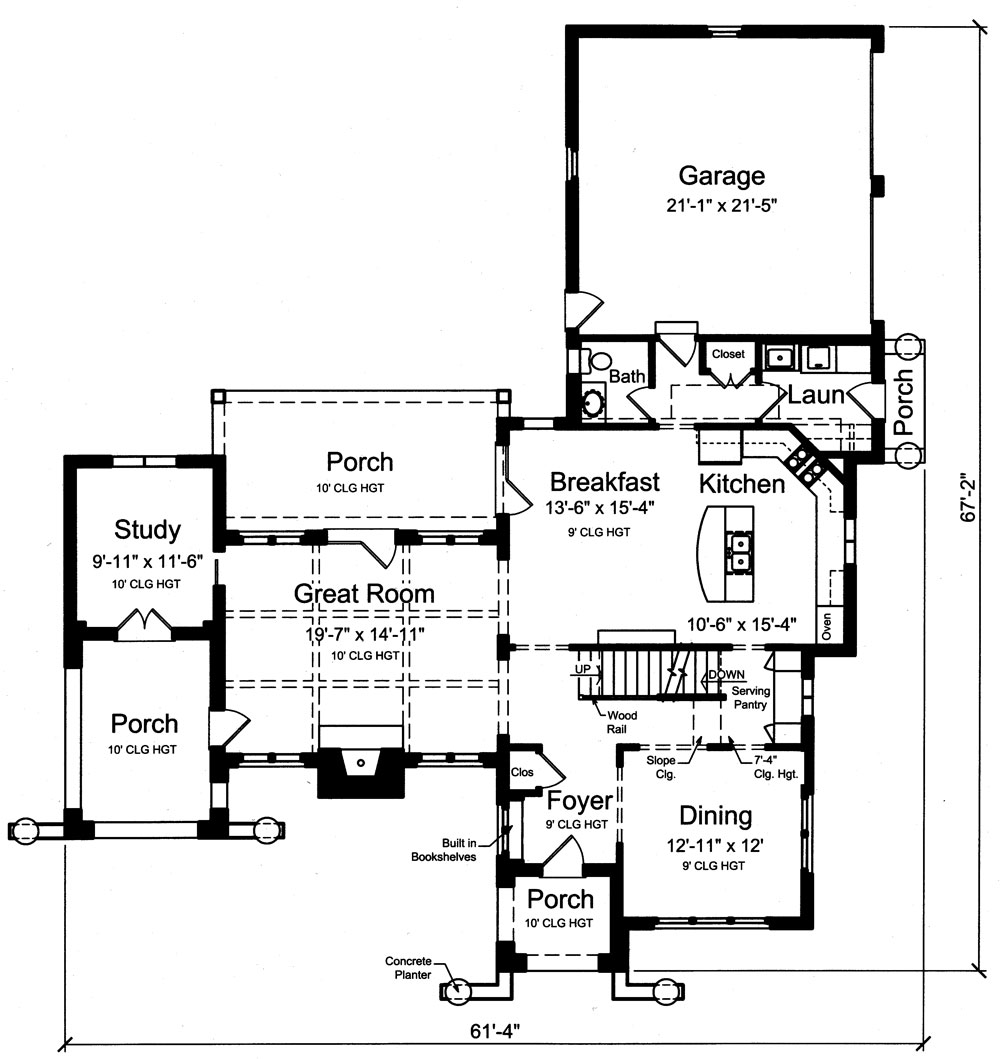 Floor Plan Main Level
