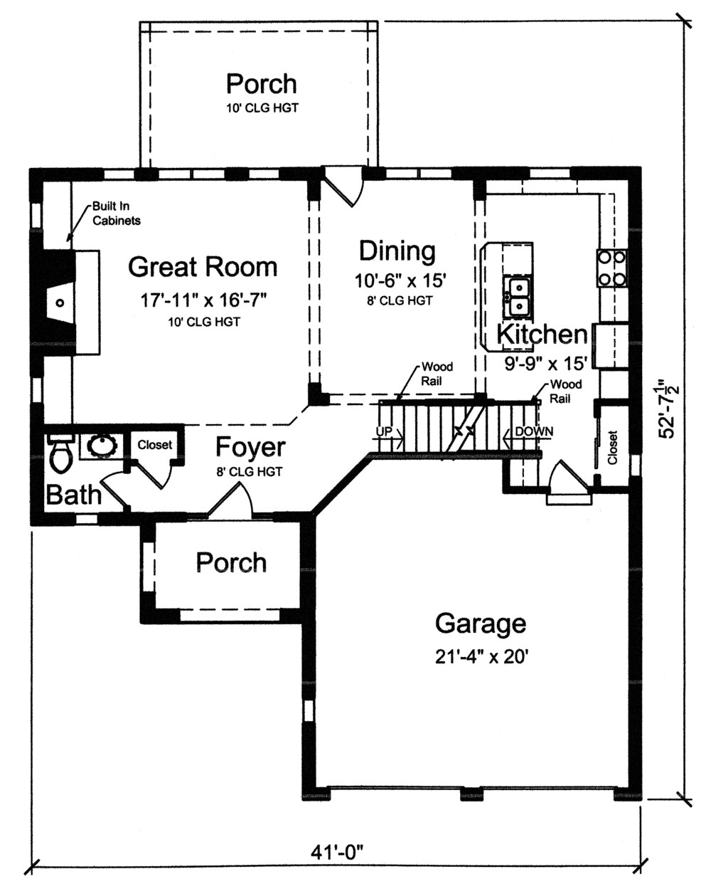 Floor Plan Main Level
