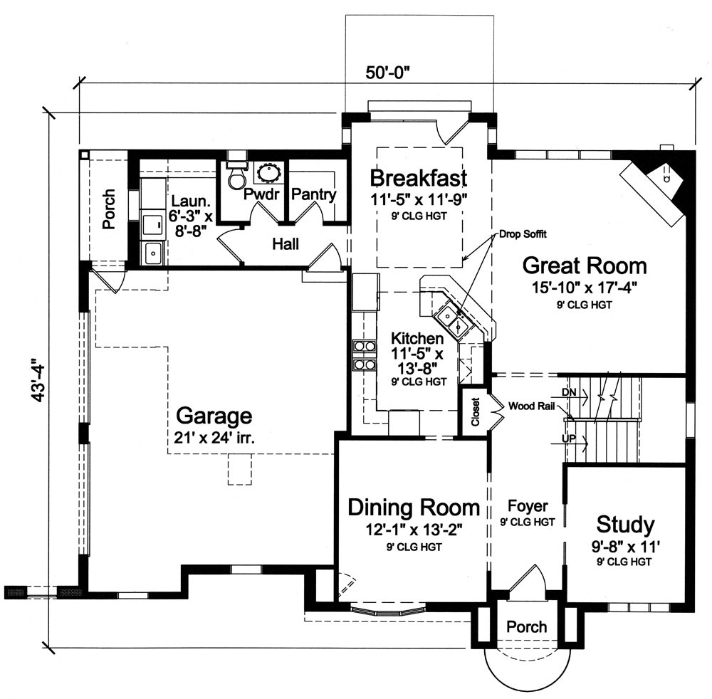 Floor Plan Main Level