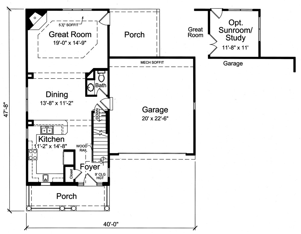 Floor Plan Main Level