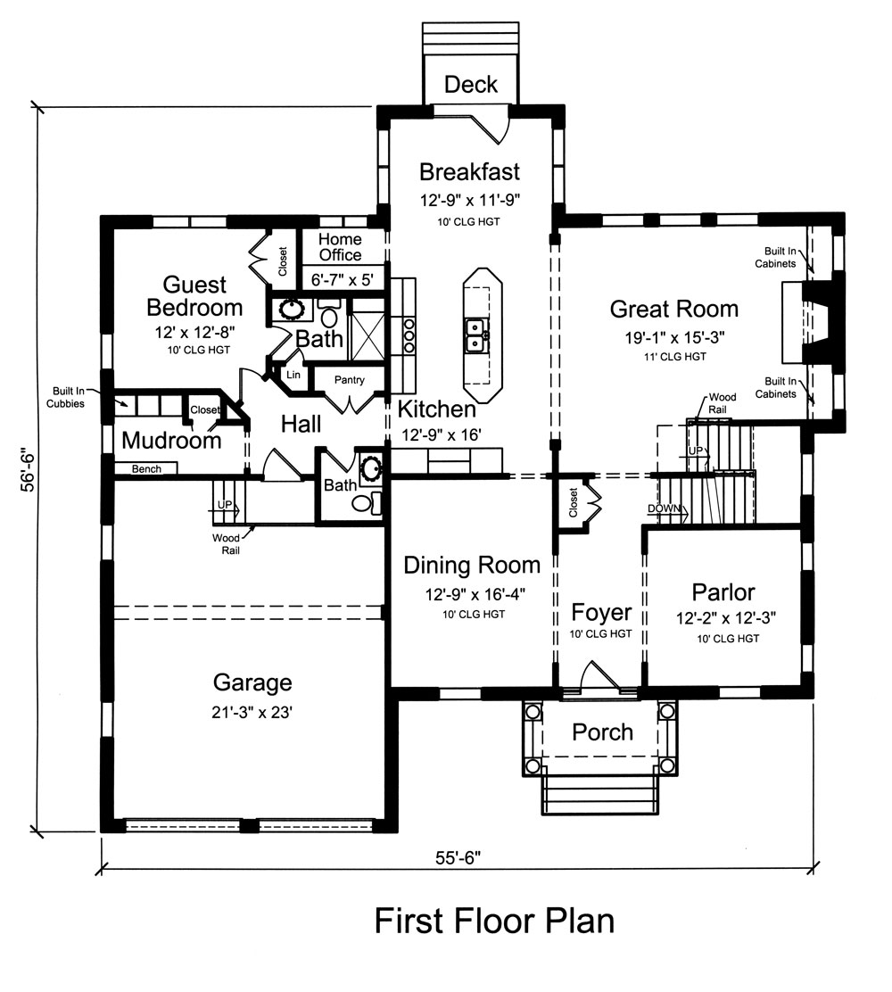Floor Plan Main Level