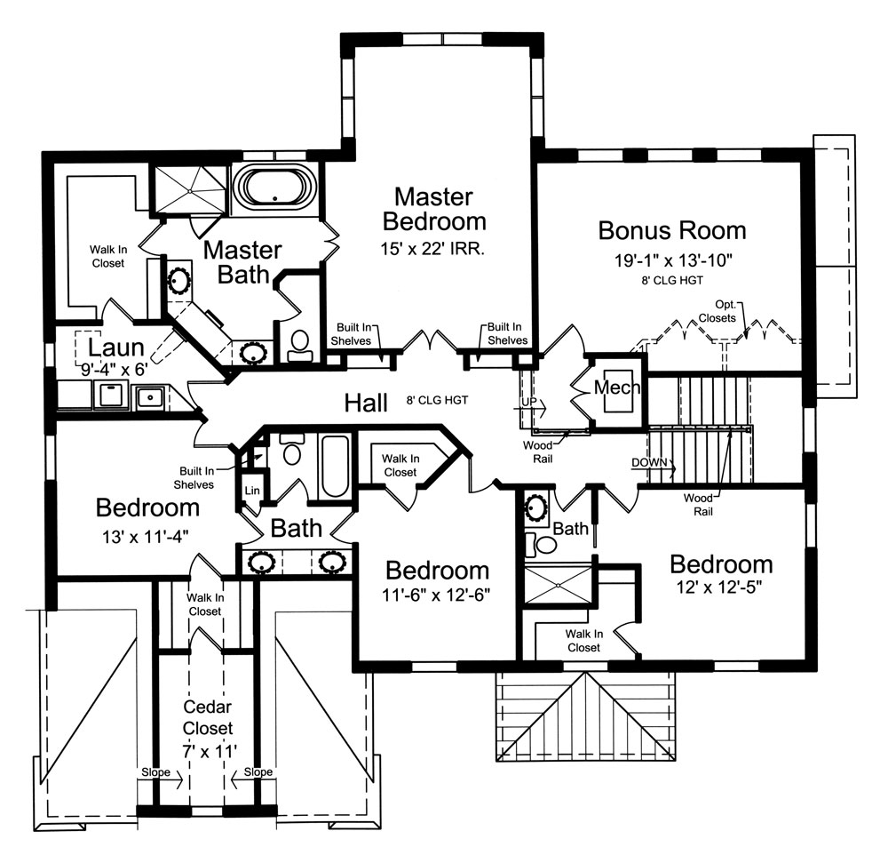 Floor Plan Upper Level