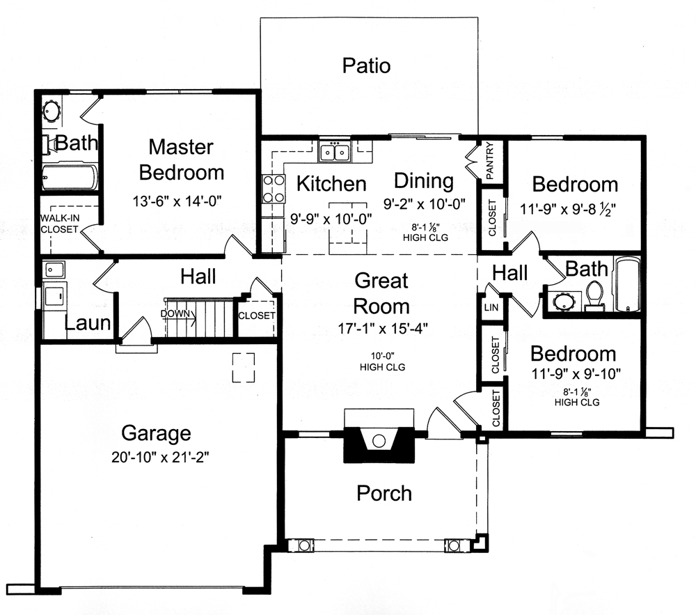 Floor Plan Main Level