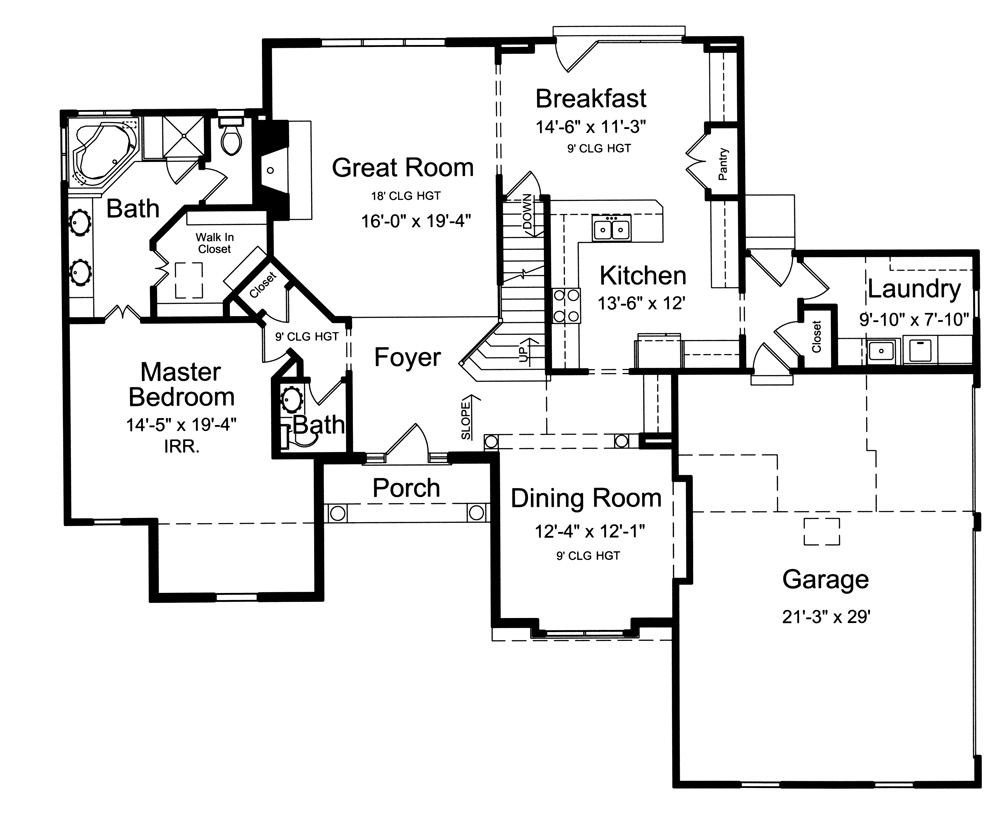 Floor Plan Main Level