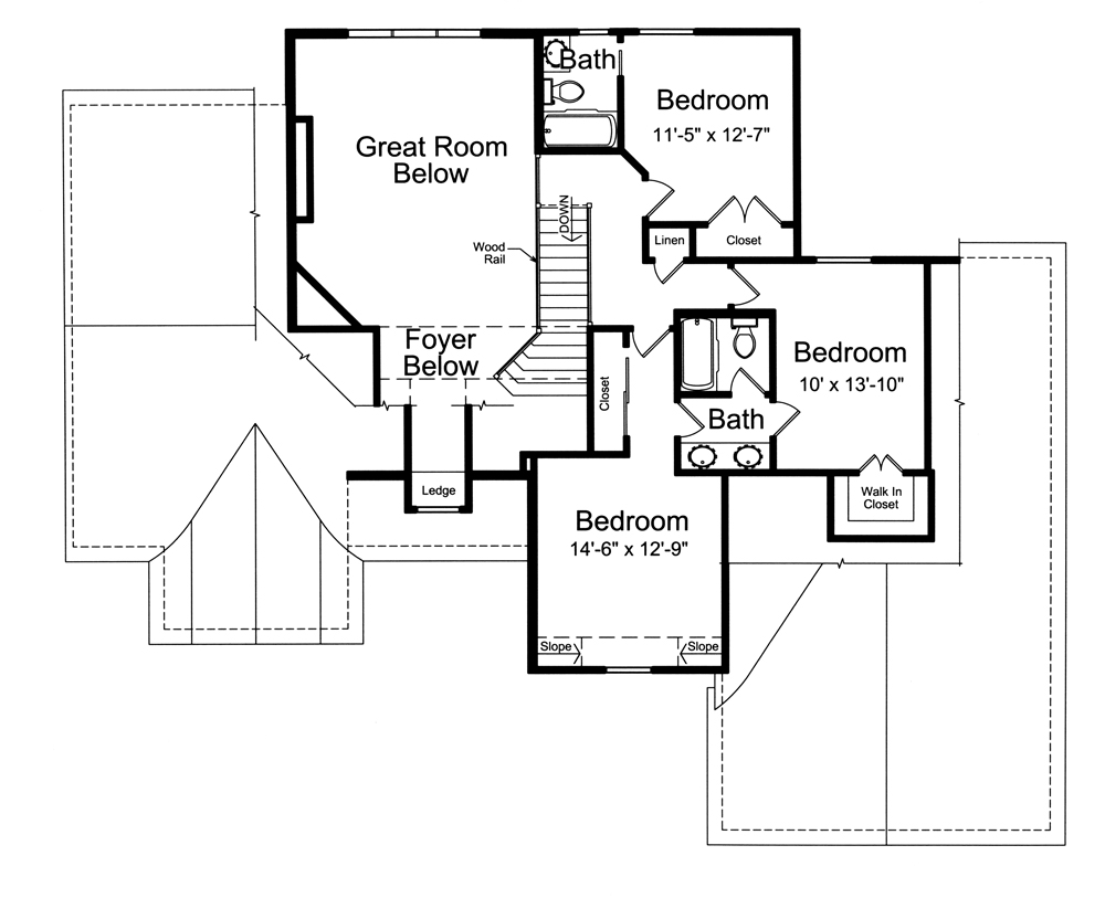Floor Plan Upper Level