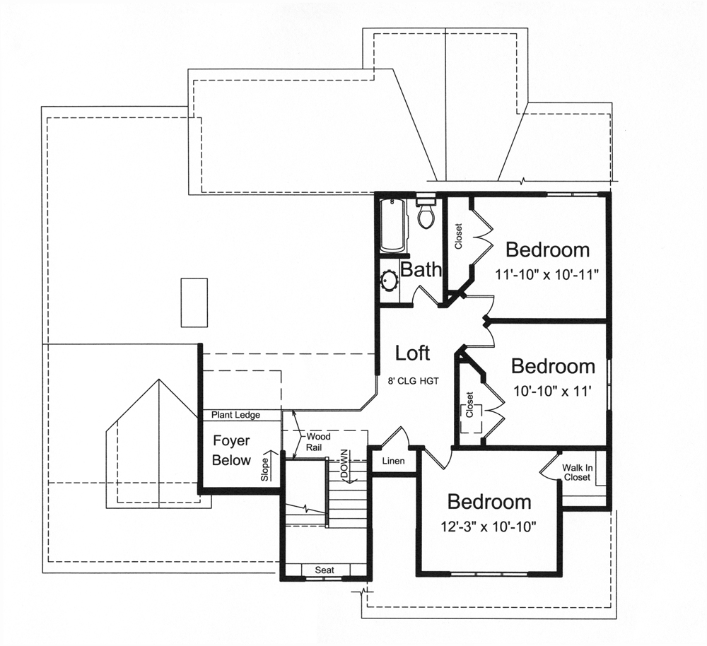 Floor Plan Upper Level