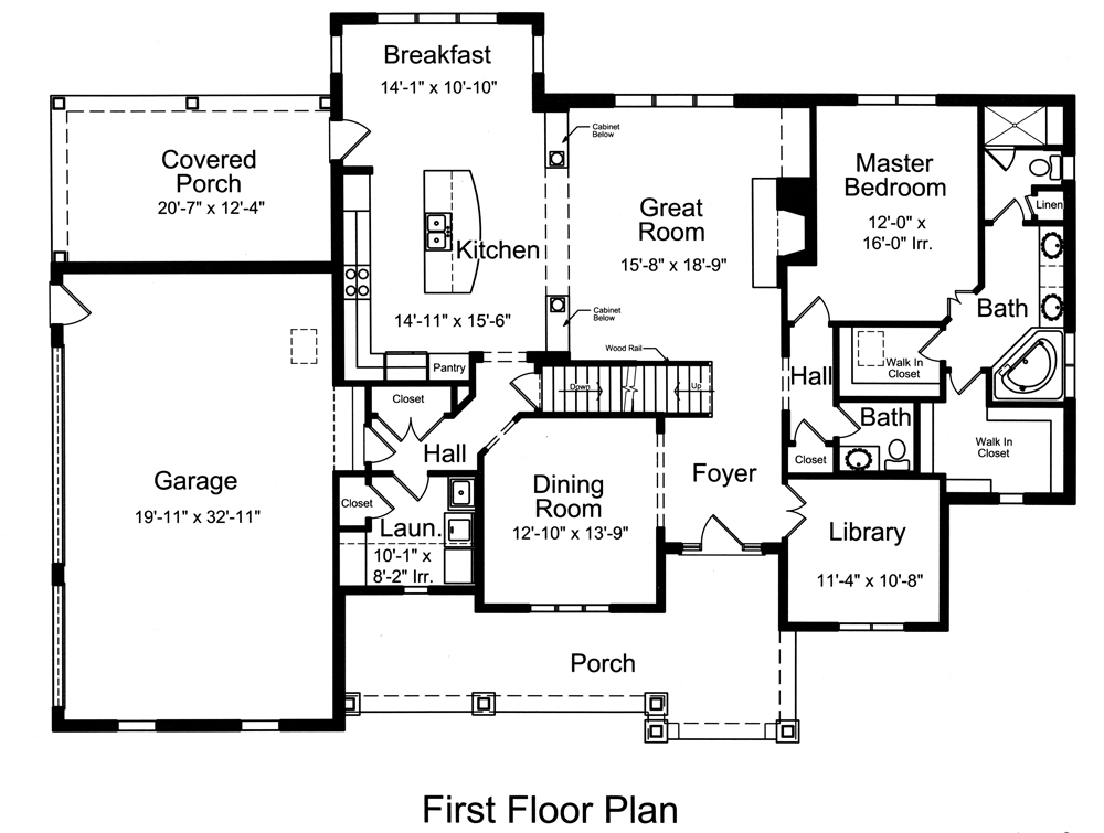 Floor Plan Main Level