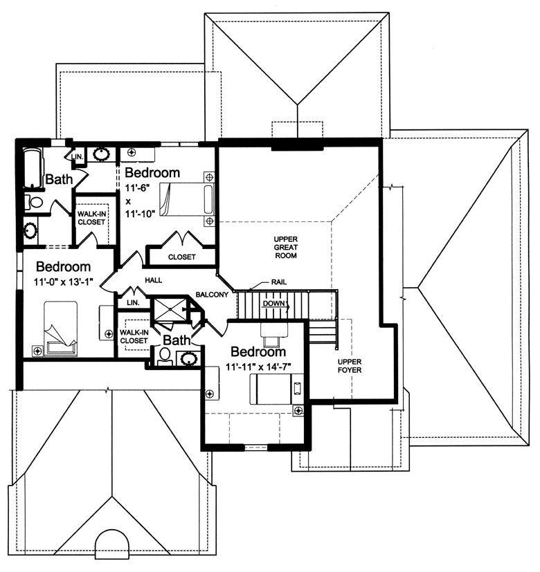 Floor Plan Upper Level