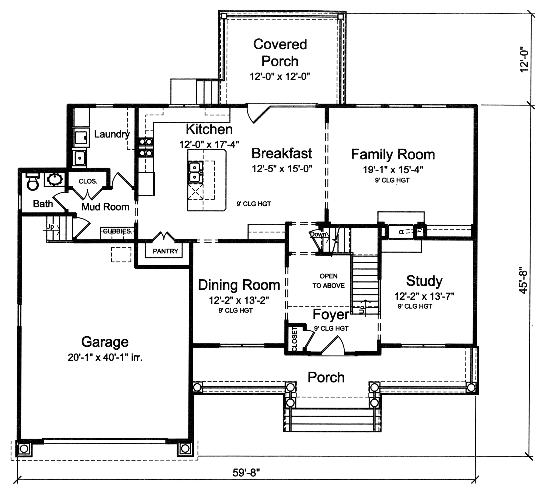 Floor Plan Main Level
