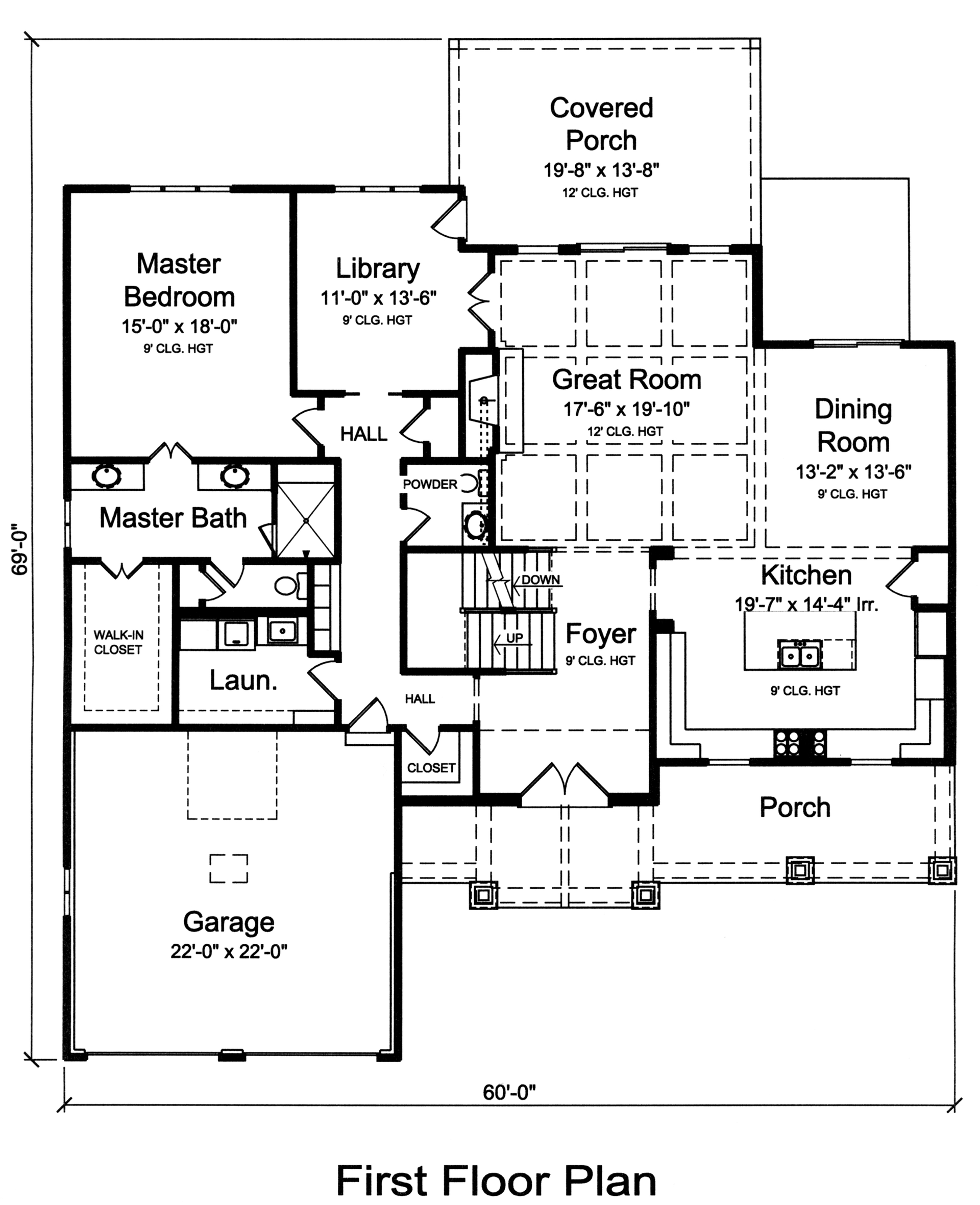 Floor Plan Main Level
