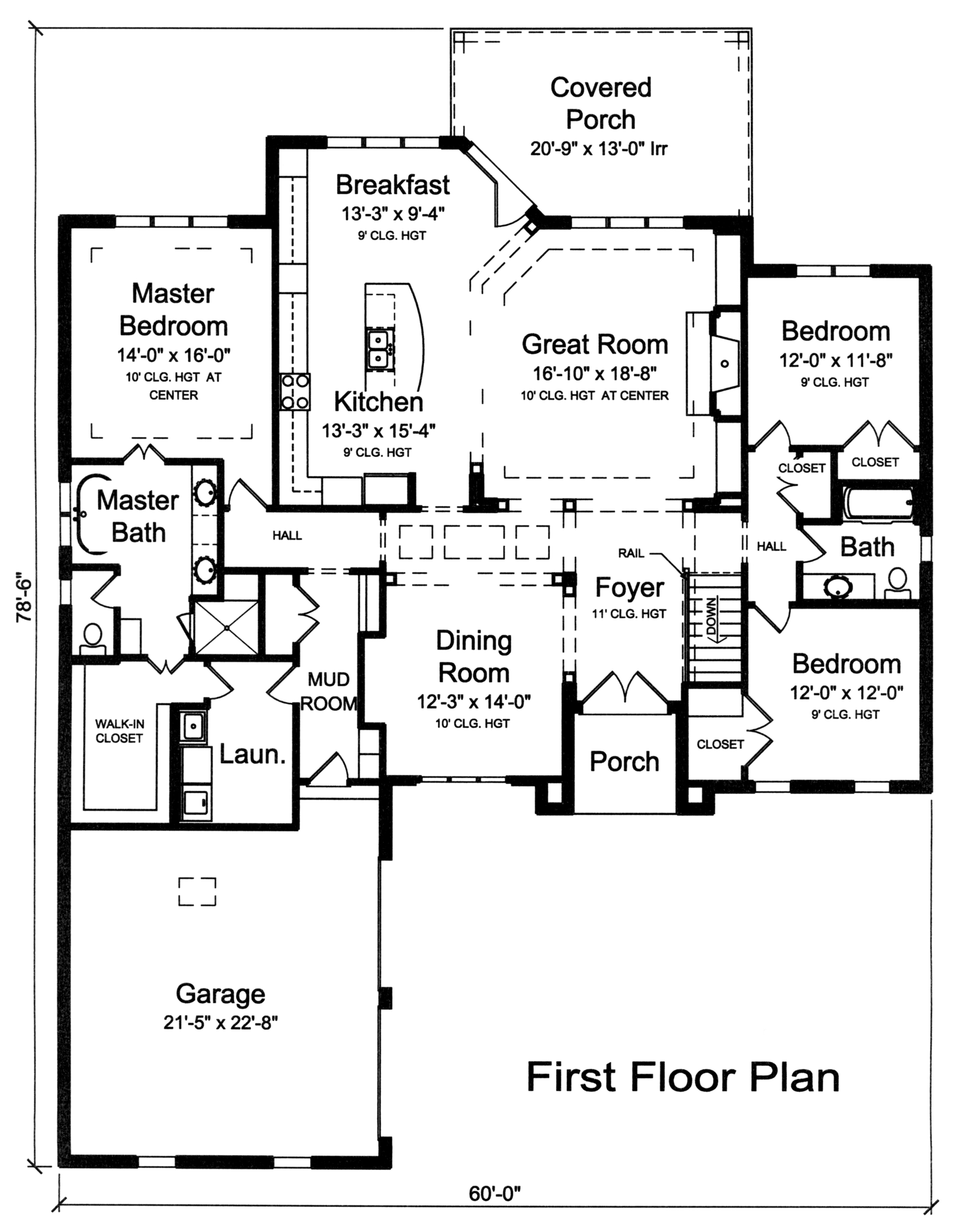 Floor Plan Main Level