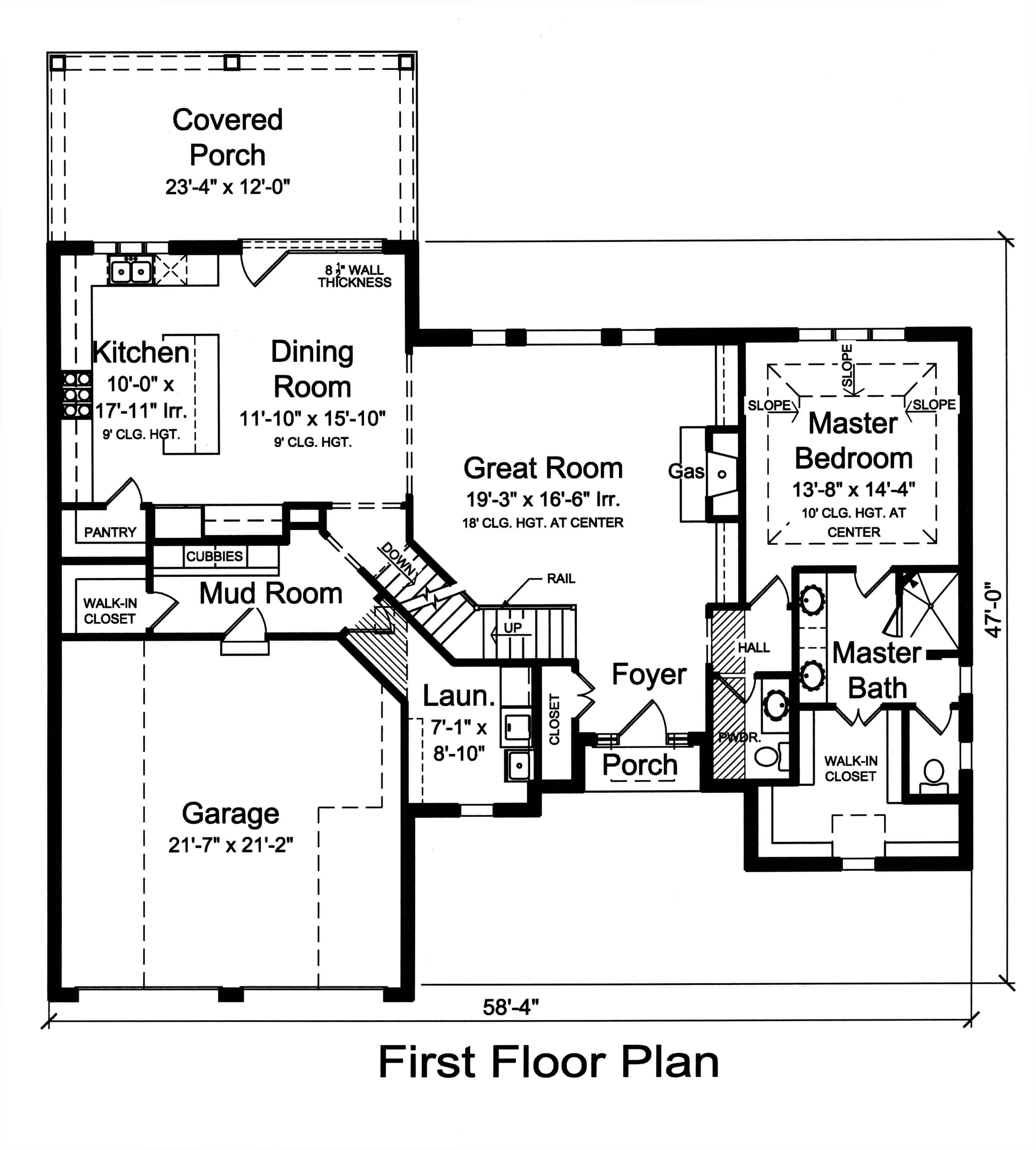 Floor Plan Main Level