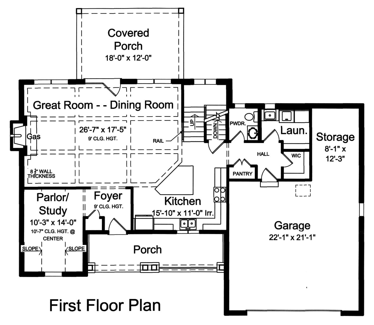 Floor Plan Main Level