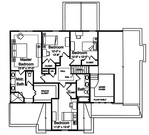 Floor Plan Upper Level