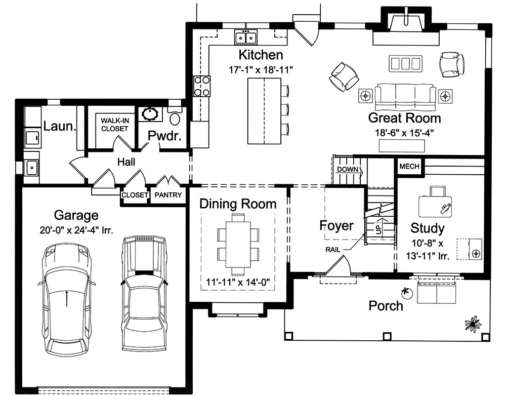 Floor Plan Main Level